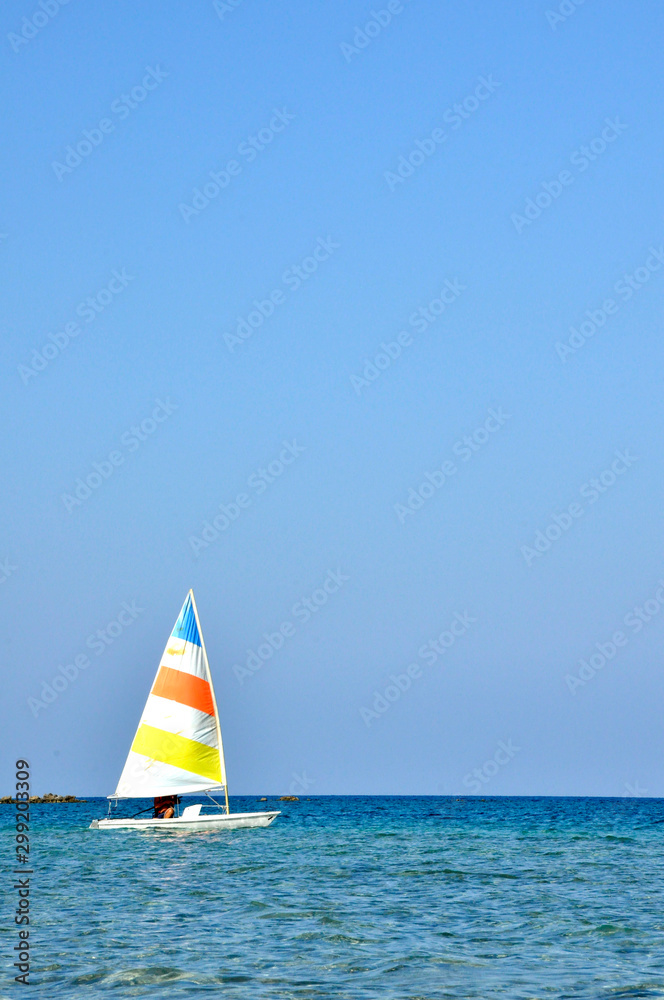 Fototapeta premium Sailing boat