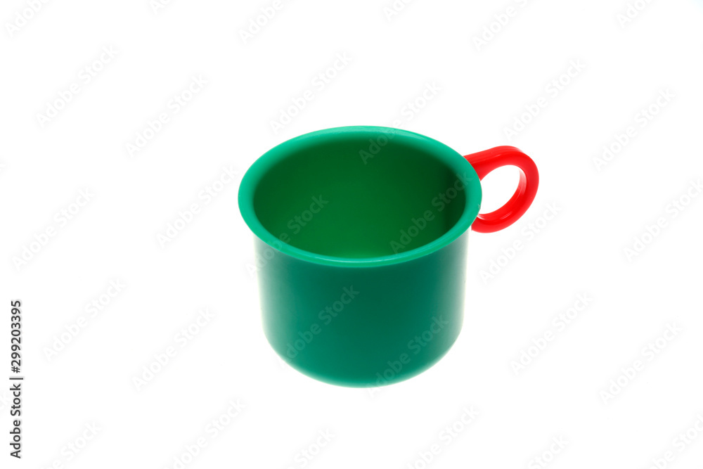 Jouet enfant tasse mug en plastique pour faire la cuisine, ustensile de  dinette Stock Photo