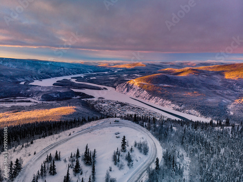 Midnight Dome Winter Sunsets