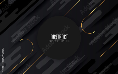 abstract background geometric black and grey color modern