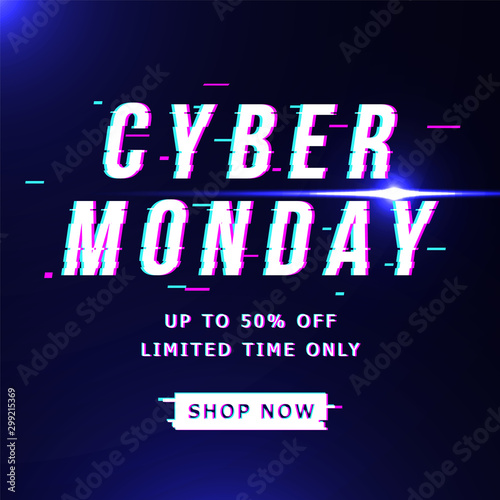 cyber monday sale promotion banner