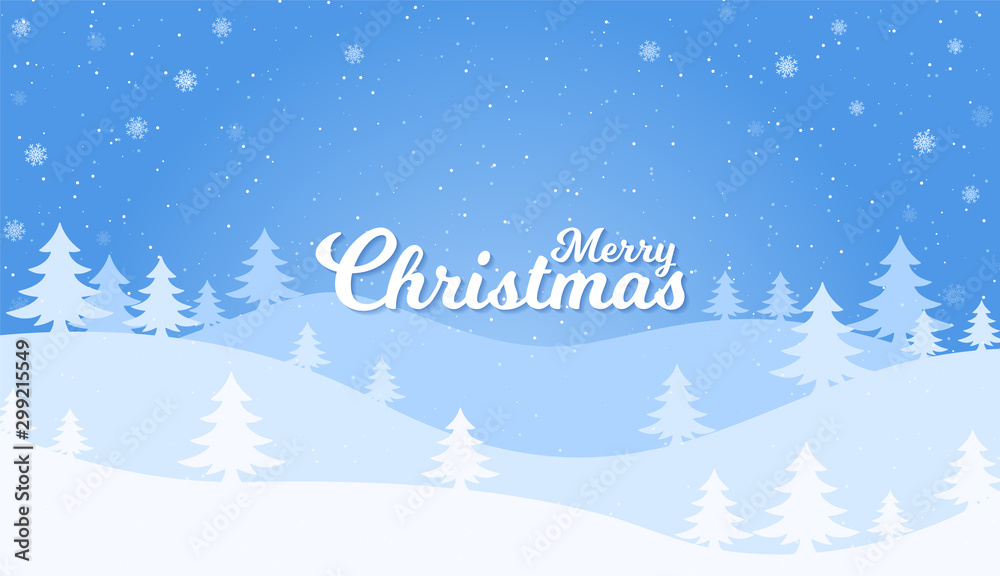 christmas background with tree and snowflakes christmas background with tree and snowflakes