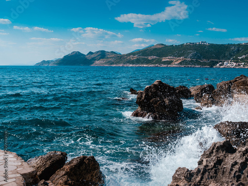 The magnificent waters of adriatic sea