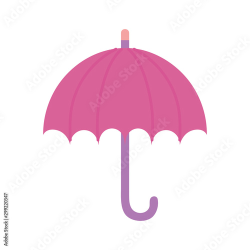 pink umbrella protection accessory icon