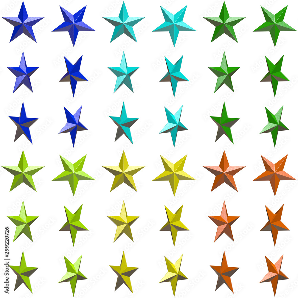 Obraz premium Colorful Star