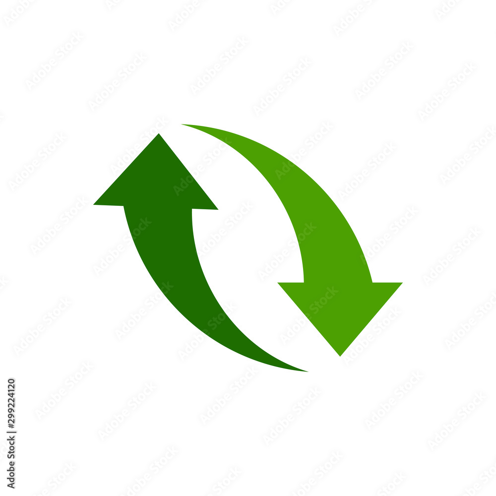 Recycle icon vector isolated symbol illustration Recycle icon vector isolated symbol illustration