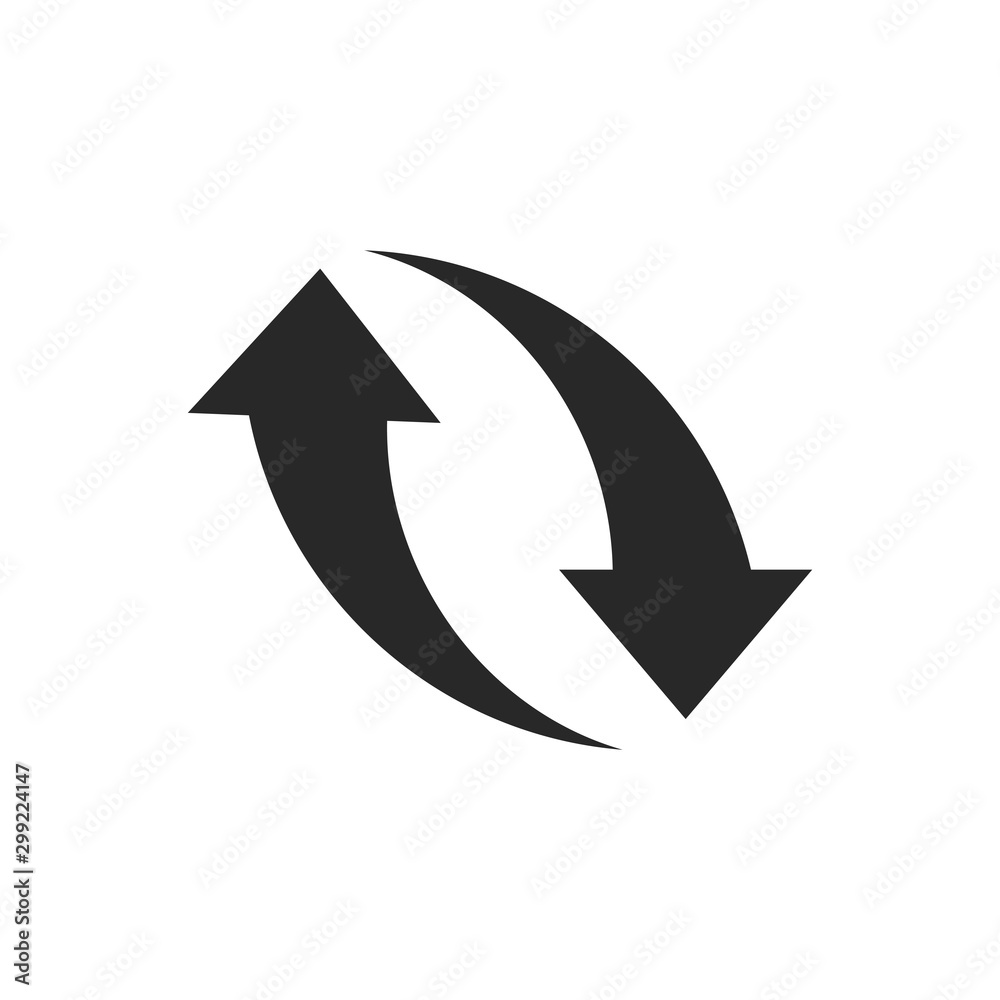 Recycle icon vector isolated symbol illustration Recycle icon vector isolated symbol illustration