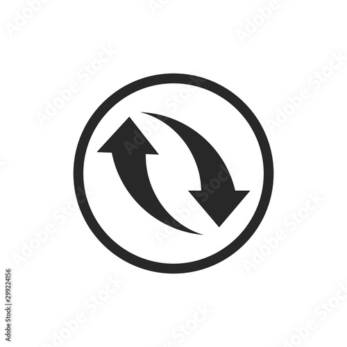 Free Download Recycle icon vector isolated symbol illustration - GFXLoad