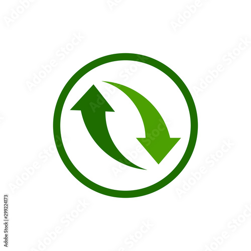 Free Download Recycle icon vector isolated symbol illustration - GFXLoad