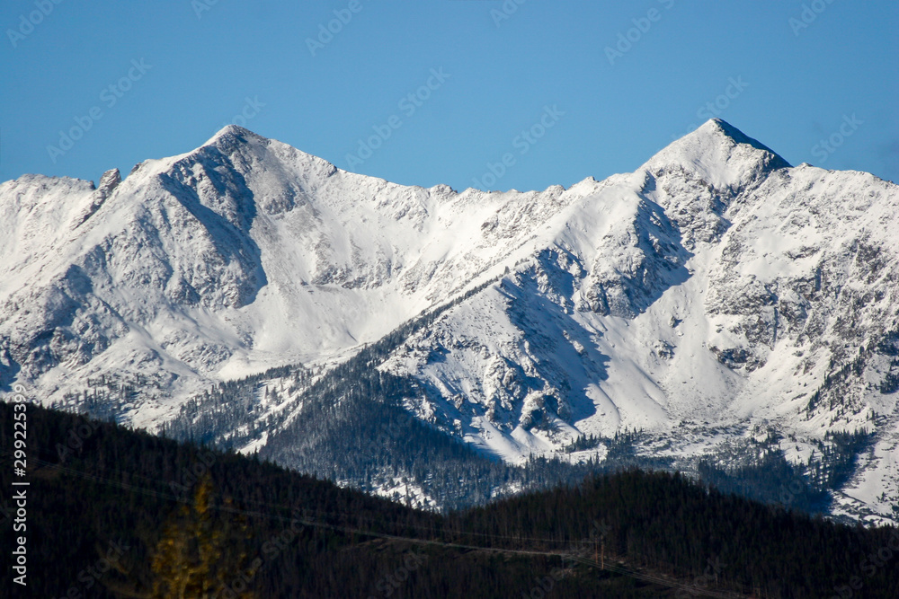 Fototapeta premium Snow Mountain