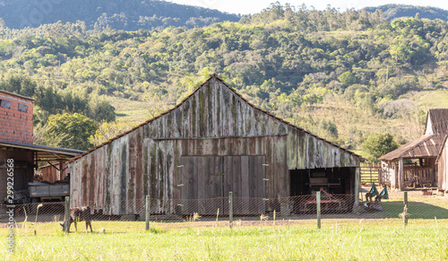The Rustic Wooden Farm Shed