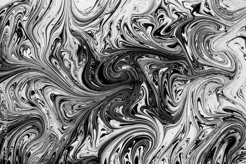 Abstract painting technique...