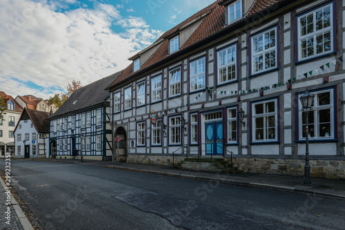 Historical city center of Herford, Germany  © manovankohr