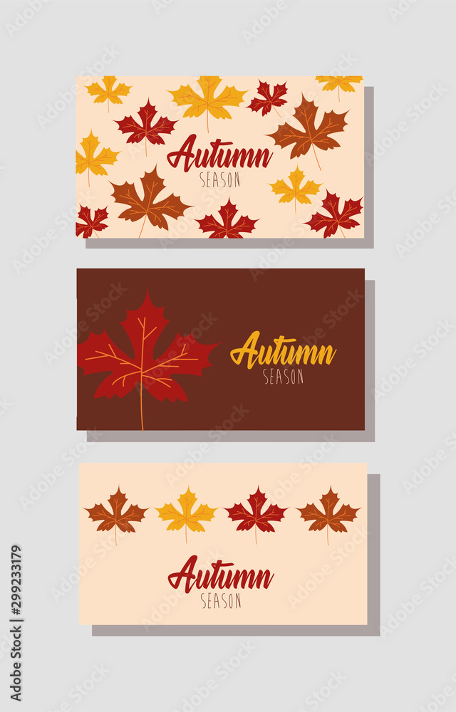 hello autumn season bundle of cards hello autumn season bundle of cards