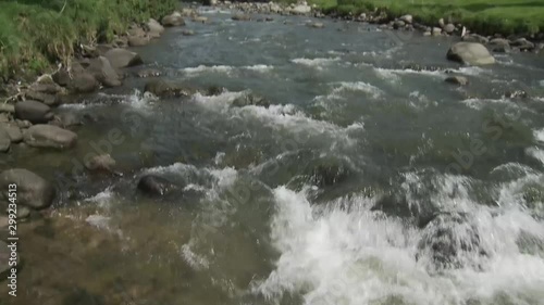 Caudal de un río en Cuenca