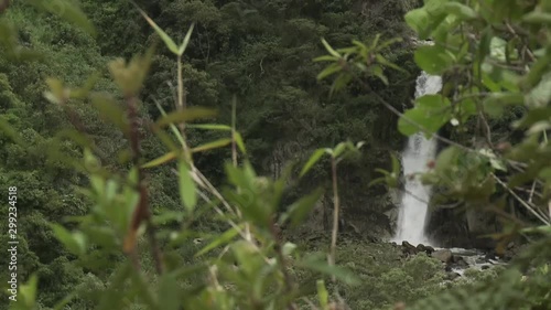 Cascada en Baños Ecuador