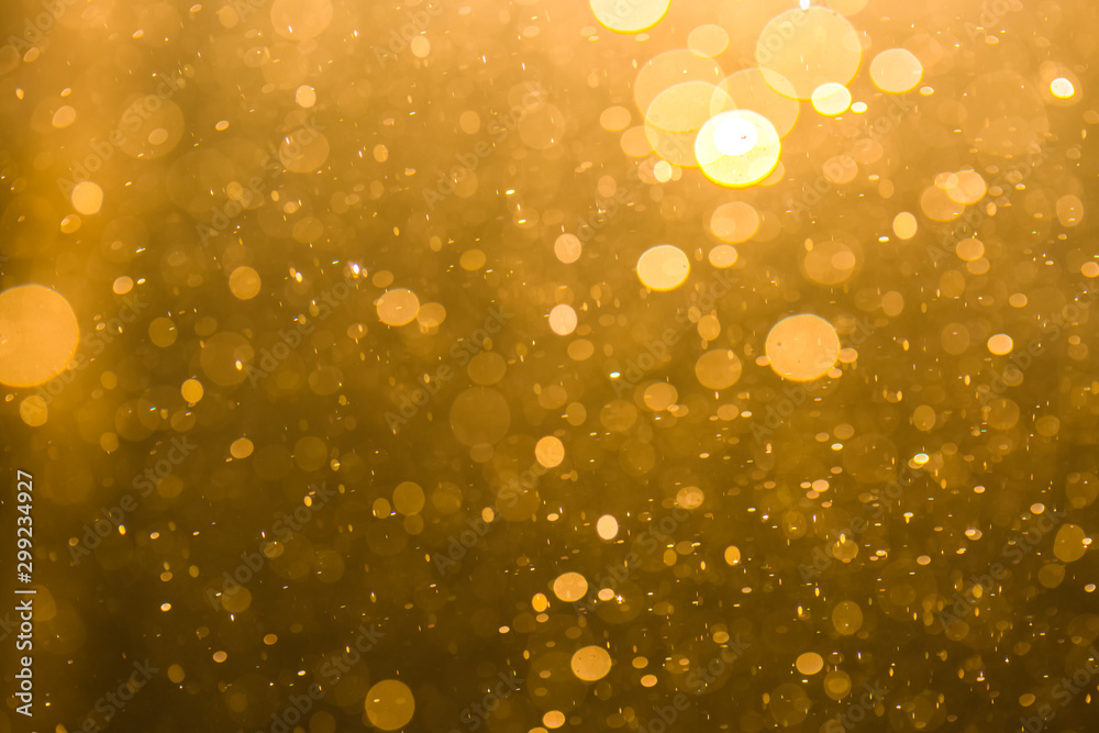 Abstract gold bokeh Abstract gold bokeh