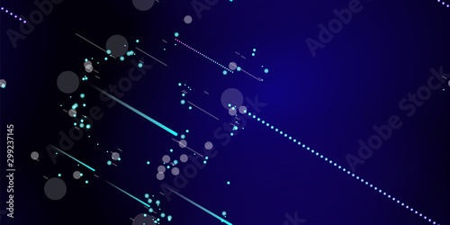 Fast Effect. Motion Neon. Seamless Pattern. Glitch