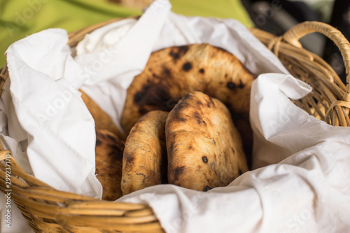 handmade rustic bread - tortilla de rescoldo 