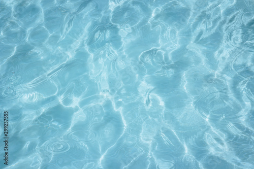 Blue pool water texture