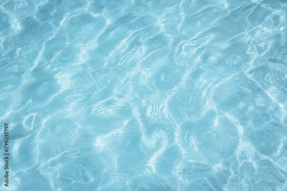 Obraz premium Blue pool water texture