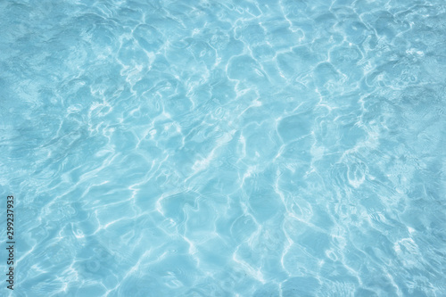 Blue pool water texture