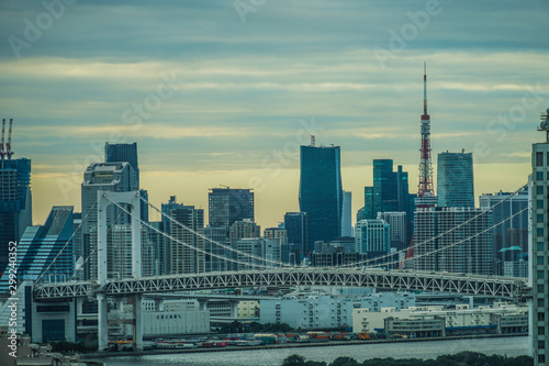 テレコムセンターから見える東京の街並み