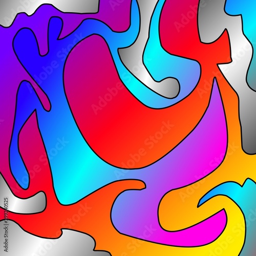 Abstract background with colorful design