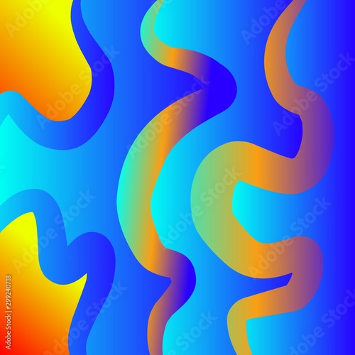 Abstract background with colorful design