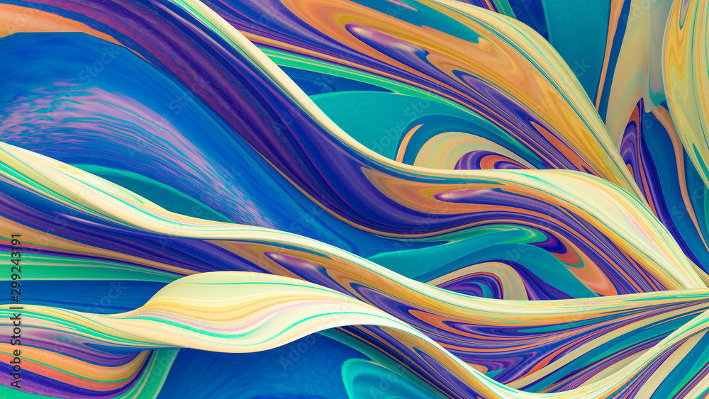 Bright background with a volumetric pattern and print. 3d illustration, 3d rendering. Bright background with a volumetric pattern and print. 3d illustration, 3d rendering.