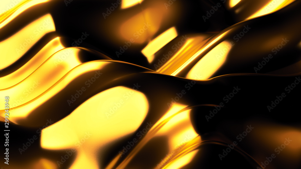 Luxury elegant metal gold background. 3d illustration, 3d rendering. Luxury elegant metal gold background. 3d illustration, 3d rendering.