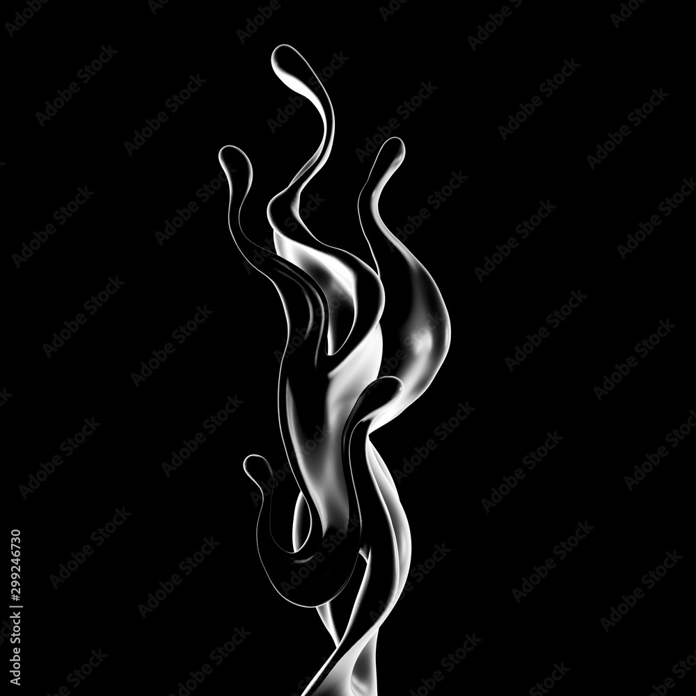 Splash fluid. 3d illustration, 3d rendering. Splash fluid. 3d illustration, 3d rendering.