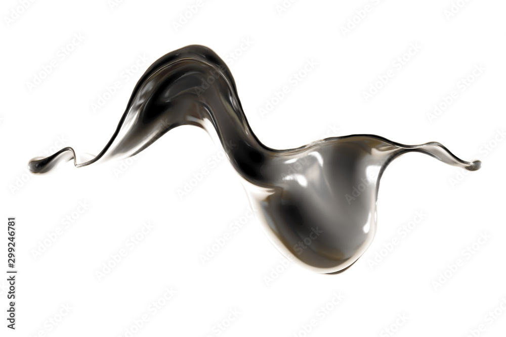 Splash fluid. 3d illustration, 3d rendering. Splash fluid. 3d illustration, 3d rendering.