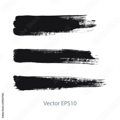 black brush stroke stripes	
