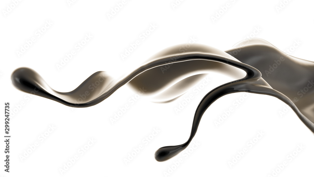 Splash fluid. 3d illustration, 3d rendering. Splash fluid. 3d illustration, 3d rendering.