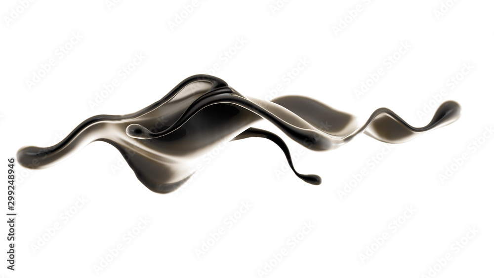 Splash fluid. 3d illustration, 3d rendering. Splash fluid. 3d illustration, 3d rendering.