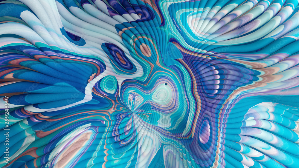 Bright background with a volumetric pattern and print. 3d illustration, 3d rendering. Bright background with a volumetric pattern and print. 3d illustration, 3d rendering.