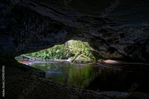 Obraz na plátně Moira Gate Arch at Oparara basin, Kahurangi National Park, New Zealand