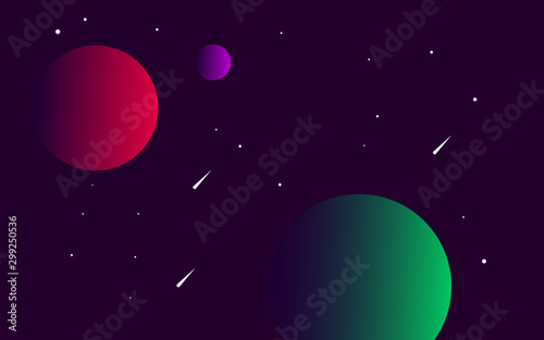 Light Purple  Pink vector layout with cosmic stars. Modern abstract illustration with Big Dipper stars. Pattern for futuristic ad  booklets.