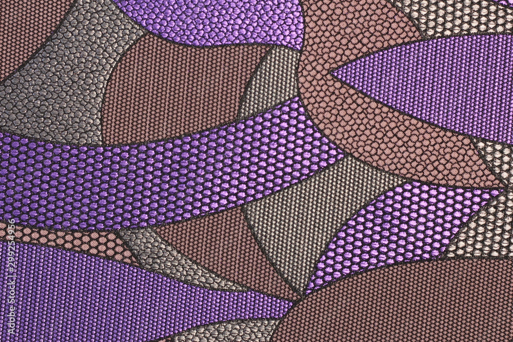 Multi-colored fabric as a background