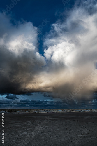 Stormy day by Baltic sea next to Liepaja, Latvia. © Janis Smits