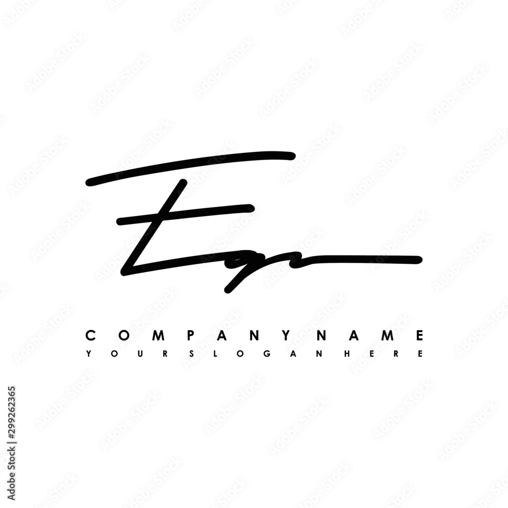 EQ initials signature logo. Handwriting logo vector templates. Logo for business, beauty, fashion, signature EQ initials signature logo. Handwriting logo vector templates. Logo for business, beauty, fashion, signature