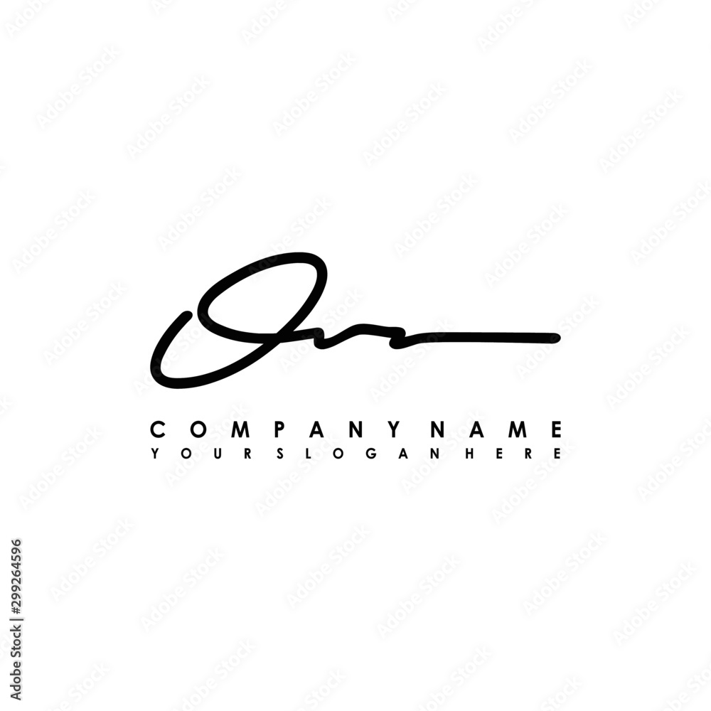 OV initials signature logo. Handwriting logo vector templates. Logo for business, beauty, fashion, signature