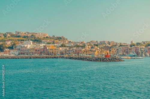 Procida is one of the Flegrean Islands off the coast of Naples in southern Italy