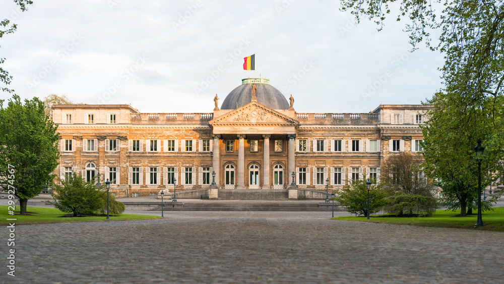 Palais royal du roi à Laeken Bruxelles