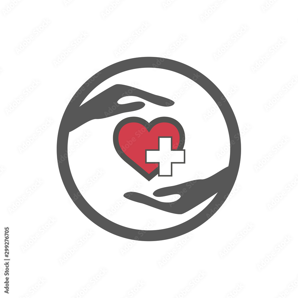 Medical pharmacy cross logo design template Medic cross icon. Stock Vector illustration isolated on white background.