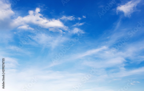 blue sky with white cloud landscape background © lovelyday12