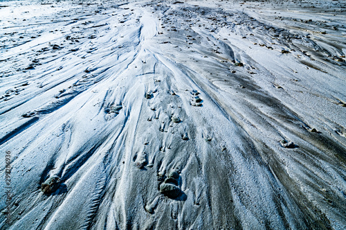 Wet mud matural background texture photo