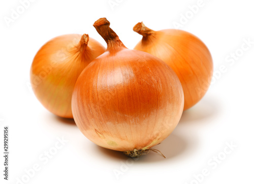 Wallpaper Mural Gold onion vegetable bulbs on white background Torontodigital.ca