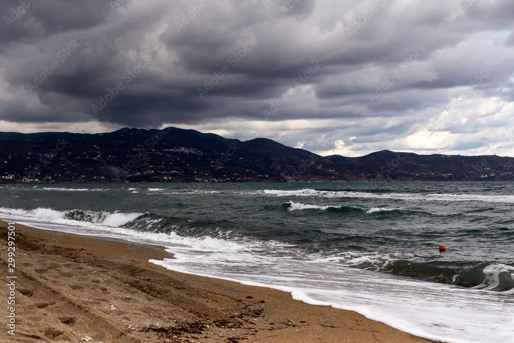 The storm on the sea The storm on the sea